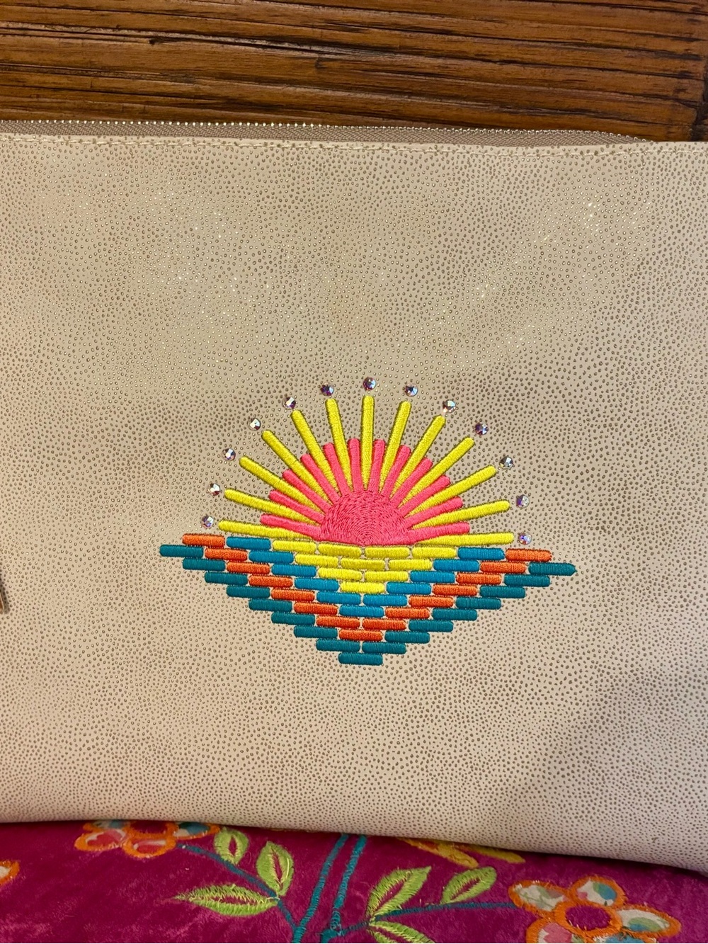 Consuela Fuzzy Take Me Out Clutch - Picture 7 of 8